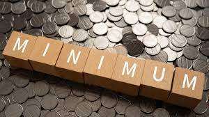 Minimum Deposit Charges